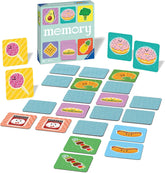 Ravensburger Funny Food Memory Matching Picture Snap Pairs Game for Kids Age 3 Years Up